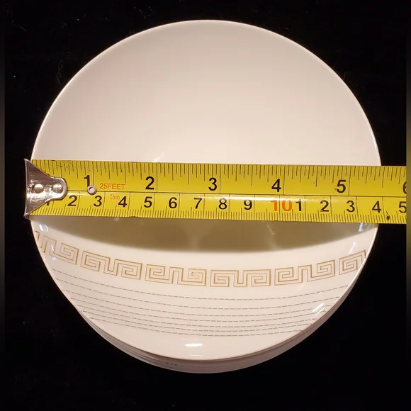 Set of 6 Sango Japan Fine China 'Apollo' - Fruit/Dessert/Sauce Saucers - Picture 3 of 8